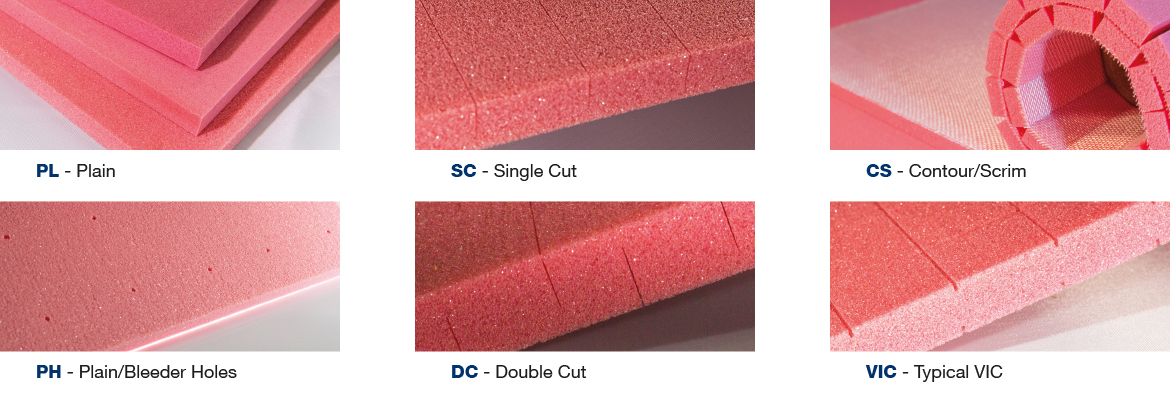 Gurit Corecell™ I with a wide range of finishing including knife cut Gurit Corecell™ I with a wide range of finishing including knife cut
